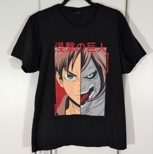 Attack on Titan Shirt, Anime Graphic Tee, Anime Fan Clothing